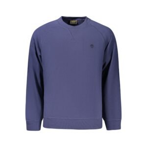 Blue Cotton Men's Sweatshirt