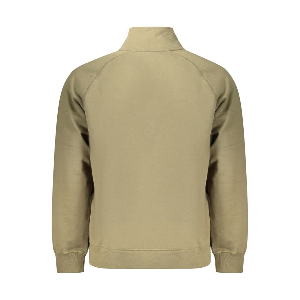 Green Cotton Men's Sweatshirt - Image 2
