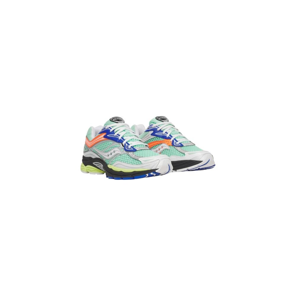 Retro Green Progrid Athletic Sneakers designed by Saucony - Image 2