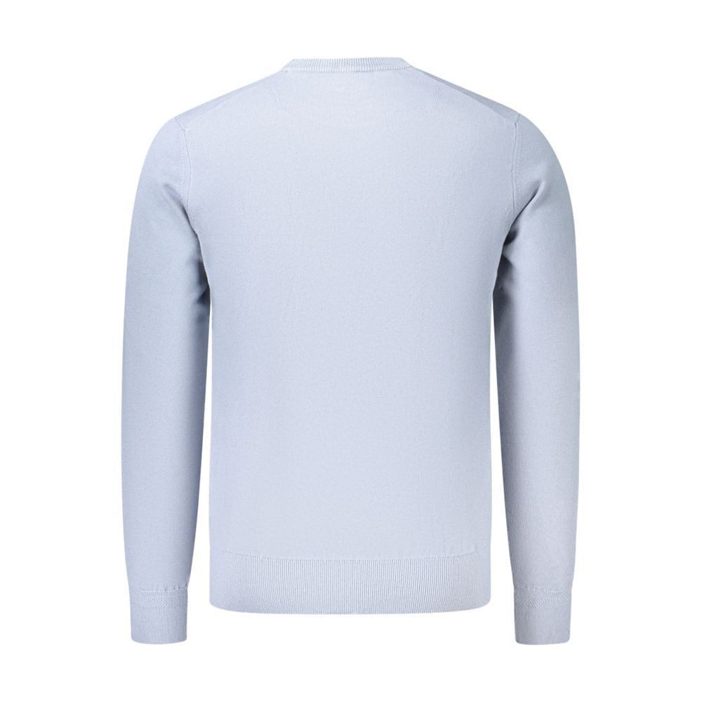 Casual Azzurro Soft Cotton Sweater designed by Hugo Boss - Image 2