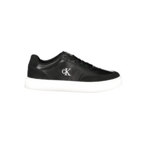 Modern Black Low Top Men's Sneaker designed by Calvin Klein