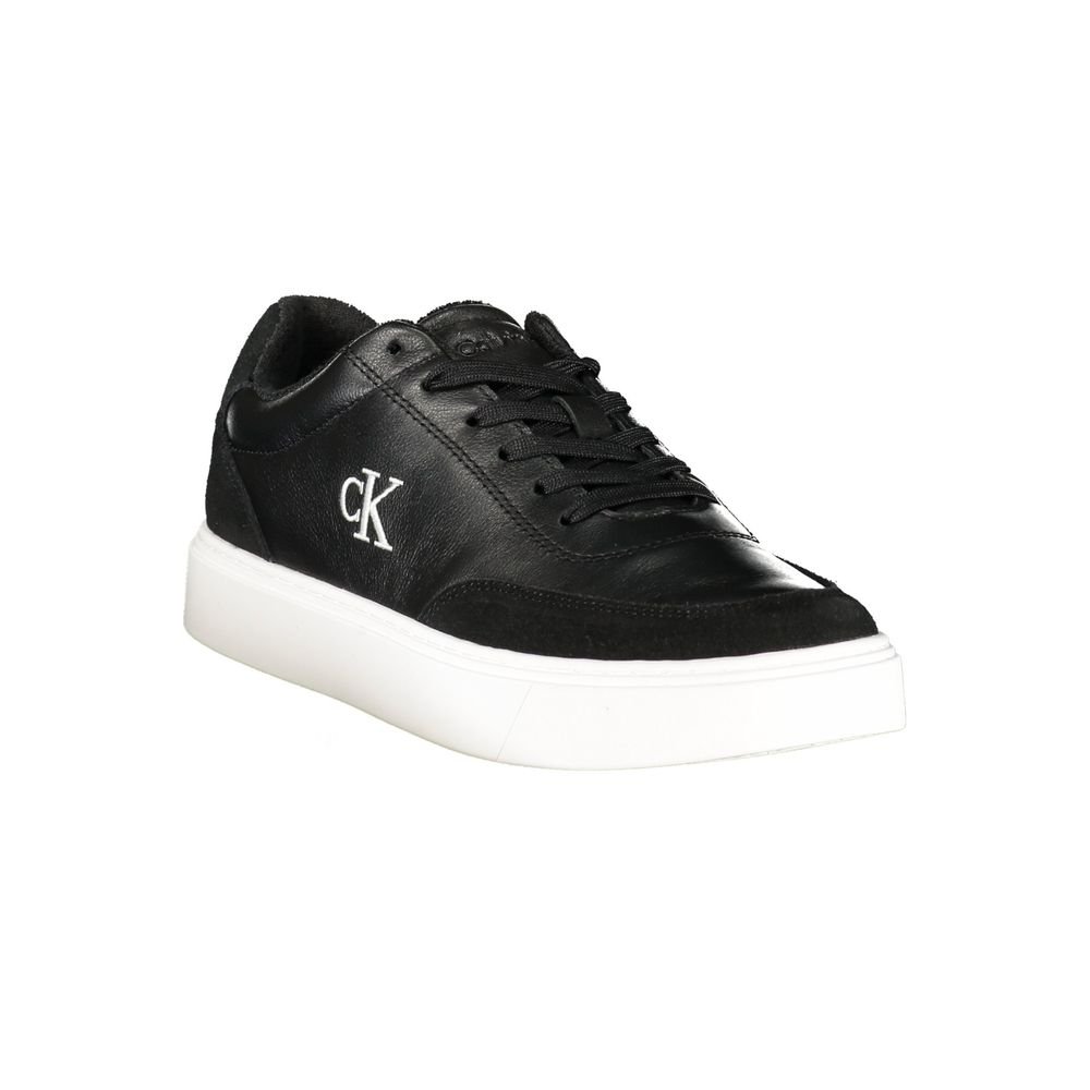 Modern Black Low Top Men's Sneaker designed by Calvin Klein - Image 2