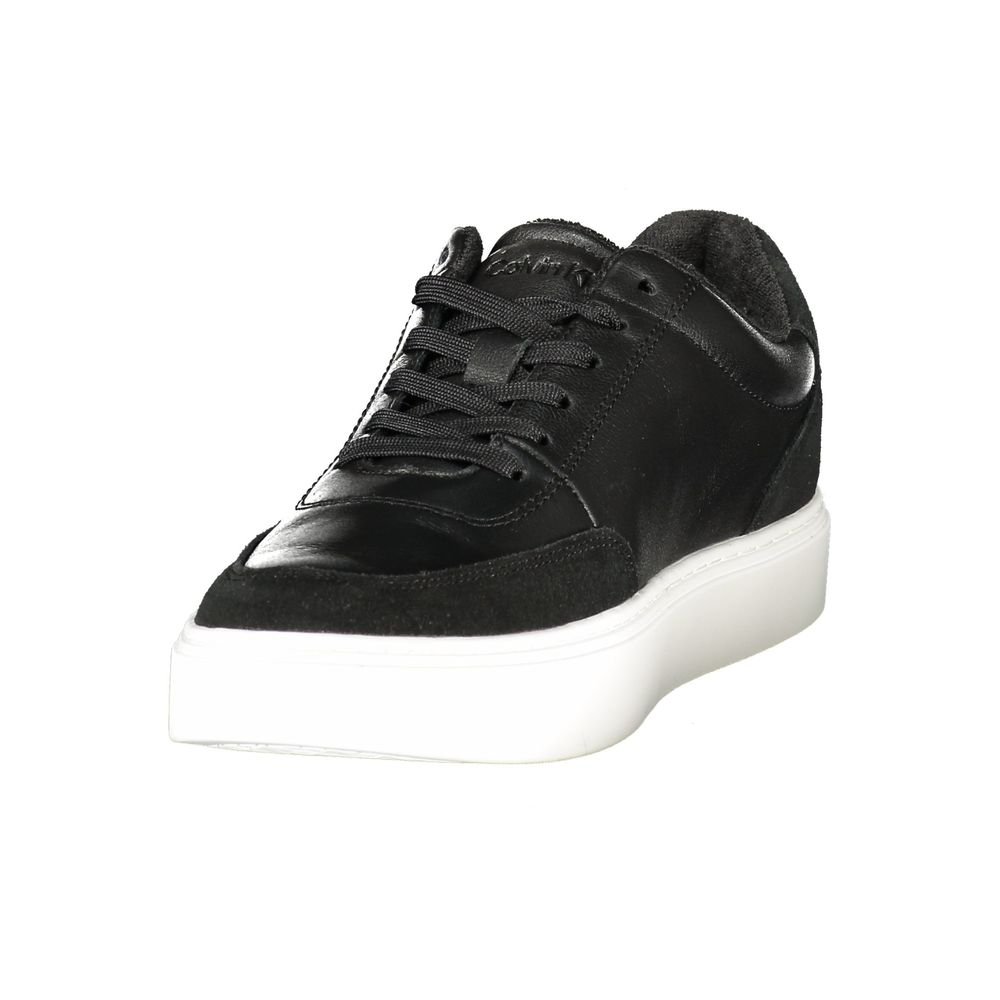 Modern Black Low Top Men's Sneaker designed by Calvin Klein - Image 3