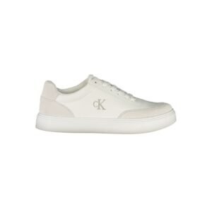 Classic White Low Top Mens Sneaker designed by Calvin Klein