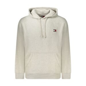 Smart Gray Cotton Sweatshirt designed by Tommy Hilfiger