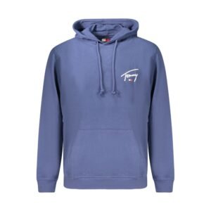 Trendy Blue Cotton Sweatshirt designed by Tommy Hilfiger