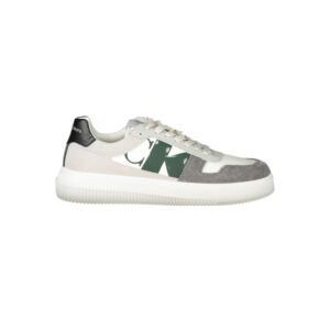 White Low Top Men Sneakers designed by Calvin Klein