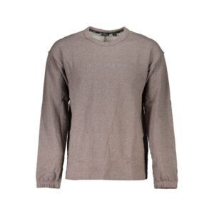 Marrone Cotton Men Sweatshirt designed by Tommy Hilfiger