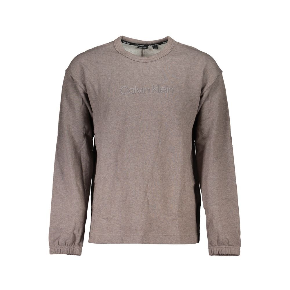 Marrone Cotton Men Sweatshirt designed by Tommy Hilfiger
