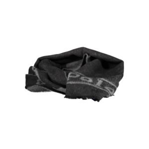 Chic Nero Lana Uomo Scarf designed by Ralph Lauren