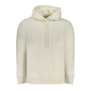 White Cotton Men's Sweatshirt