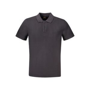 Black Cotton Men Polo T-Shirt designed by Hugo Boss