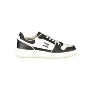 Trendy Black Low Top Men Sneaker designed by Tommy Hilfiger