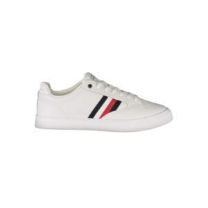 Bianco Leather Mens Sneakers designed by Tommy Hilfiger
