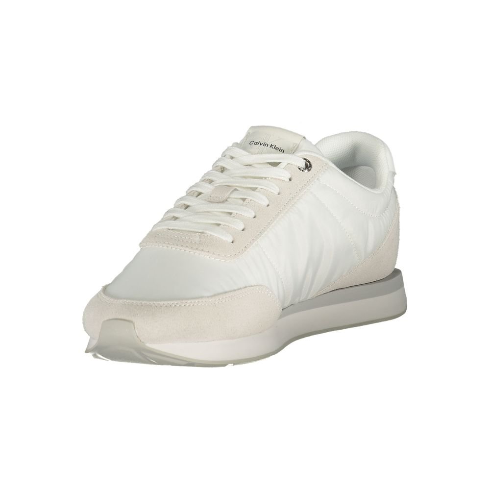 Modern White Low Top Men Sneaker designed by Calvin Klein - Image 3